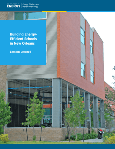 Building Energy-Efficient Schools in New Orleans: Lessons Learned