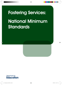 Fostering services