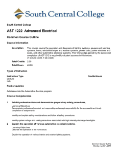 AST 1222 Advanced Electrical