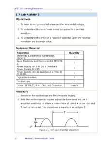 LAB ACTIVITY 2- MODULE 1 - HALF WAVE - AnalogElectronics-CM
