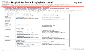 Visio-Clin Management Surgical Antibiotic Prophylaxis Adult WEB