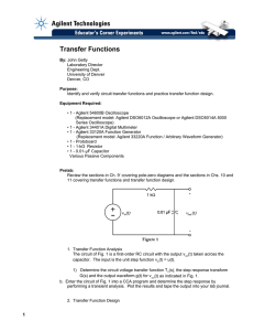 Transfer Functions