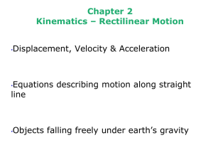 College Physics Chapter 2