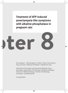 Treatment of ATP-induced preeclampsia