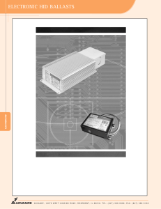 Advance IMH70DLFM 70W Metal Halide Ballast