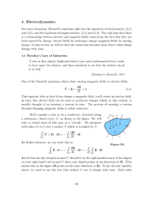 4. Electrodynamics