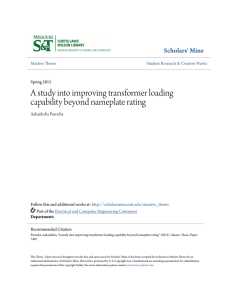 A study into improving transformer loading