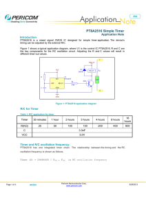 PT8A2516 Simple Timer