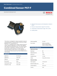 Data sheet - Bosch Motorsport