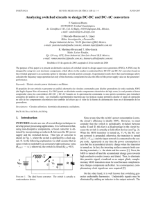 Analyzing switched circuits to design DC-DC and DC