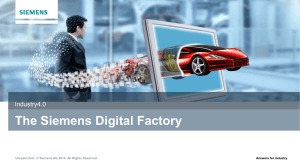 Industrie 4.0 – A vision on the way to reality