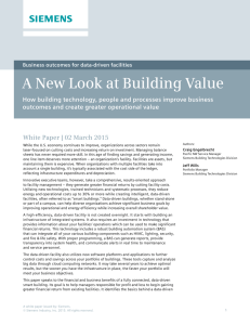 A New Look at Building Value
