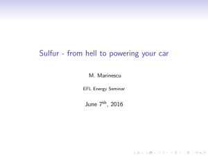 Lithium Sulfur Presentation Energy Futures Lab June 2016 Dr
