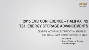 2015 EMC CONFERENCE – HALIFAX, NS TS1: ENERGY