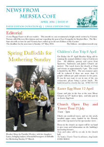 Issue 15 - St Peter and St Paul Parish Church of West Mersea