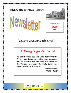 KOTG Parish Newsletter May 2012