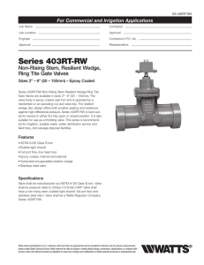 Series 403RT-RW - Watts Water Technologies