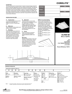 Product Data Sheet - Tools, Lighting, Electrical and DataComm
