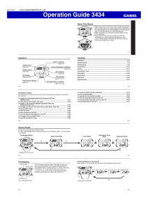 Operation Guide 3434 - Support