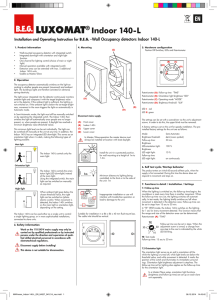 LUXOMAT® Indoor 140-L