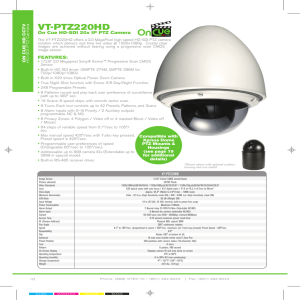 vt-ptZ220hd - Security Camera Systems
