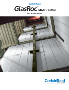 CTGM-21681 GlasRoc Shaftliner Brochure