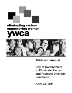 Thirteenth Annual Day of Commitment to Eliminate