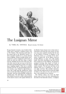 The Lusignan Mirror - Metropolitan Museum of Art