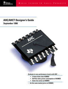 AHC/AHCT Designer`s Guide February 2000