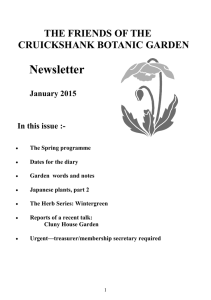 CBG Jan`15 - University of Aberdeen