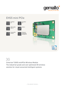 EHS5 mini PCIe