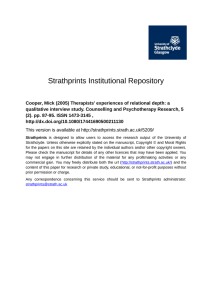 Strathprints Institutional Repository