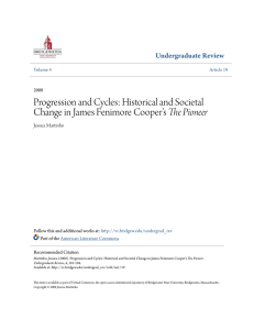 Progression and Cycles: Historical and Societal Change in James