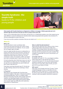Tourette Syndrome - the simple truth Guide to TS