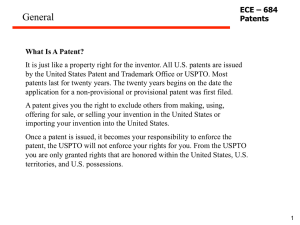 ECE – 684 Patents