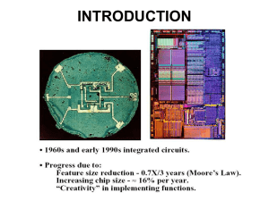 IC Fabrication Technology: History