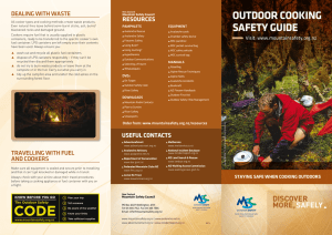 outdoor cooking safety guide