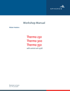 Thermo Workshop Manual