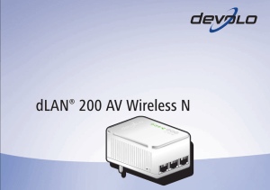 dLAN 200 AV Wireless N
