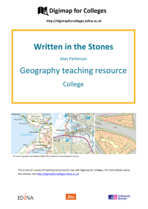 Written in the Stones Geography teaching resource
