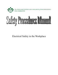 Electrical Safety in the Workplace