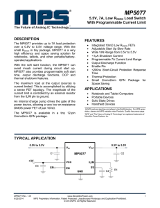 MP5077 - Monolithic Power System