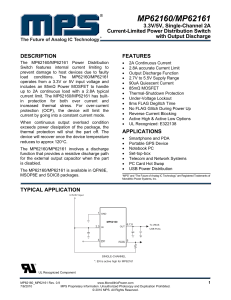 MP62160/MP62161 - Monolithic Power System
