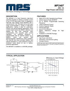 MP2487 - Monolithic Power System