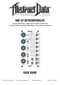 ADE-32 manual - Abstract Data