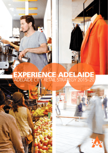 `Experience Adelaide` Retail Strategy