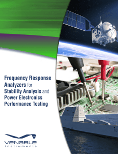 Frequency Response Analyzers for