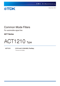 ACT1210 Type - TDK Product Center