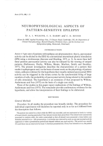 neurophysiological aspects of pattern