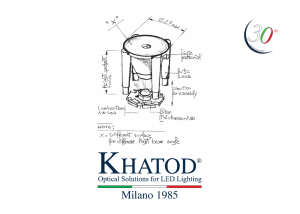 KHATOD Optics Catalogue